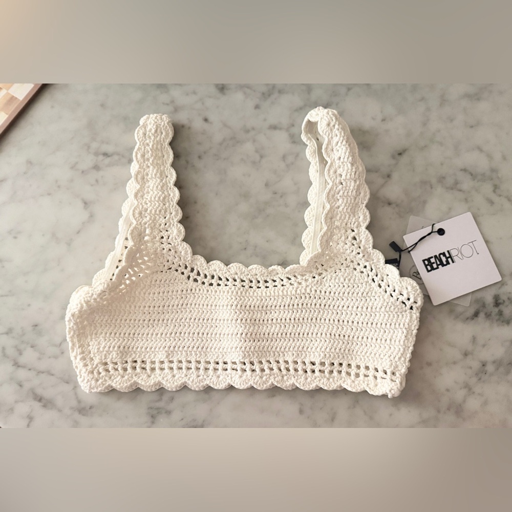 Andy Top White Crochet
